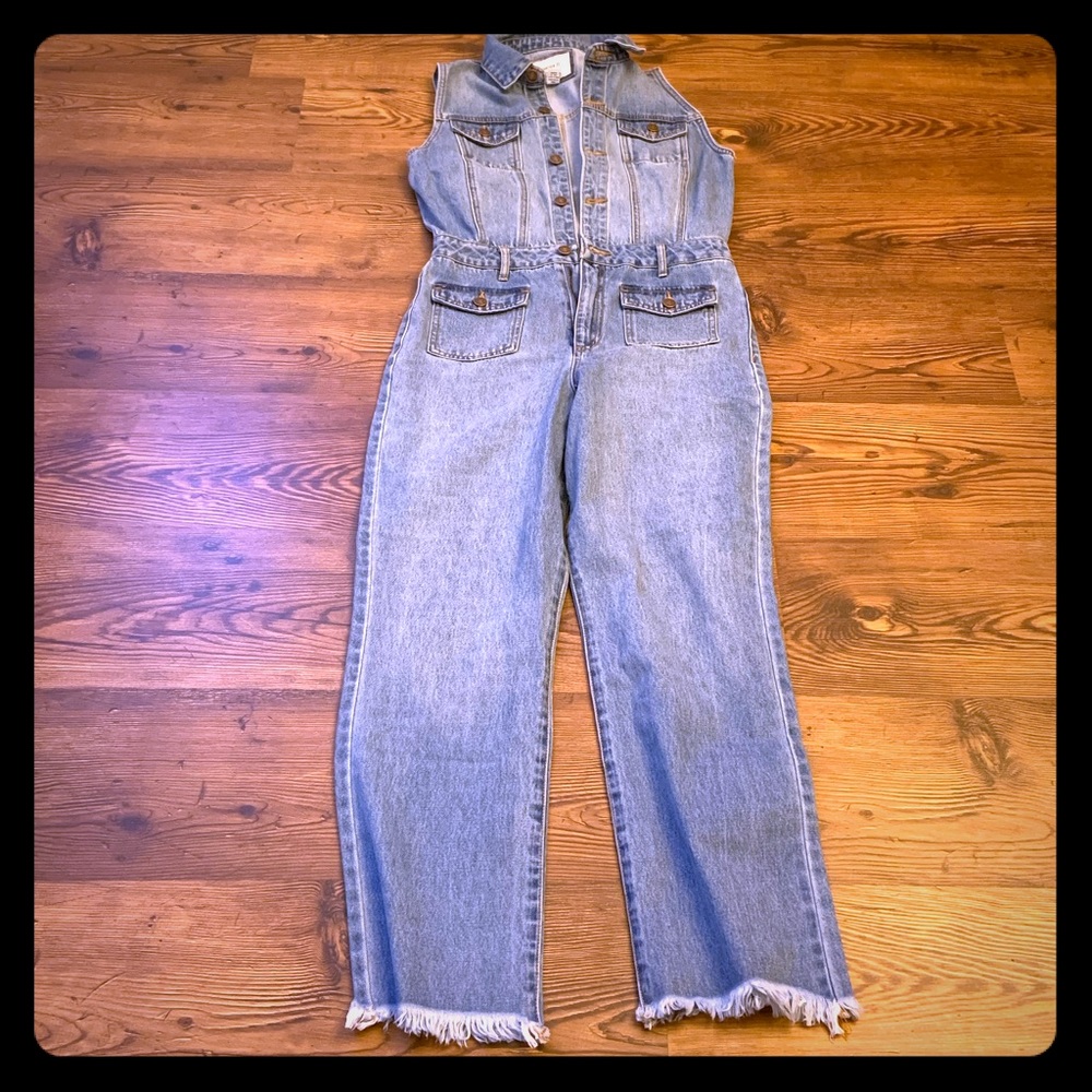Forever 21 denim jumpsuit new without tag